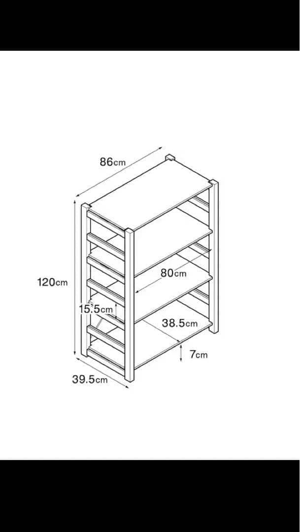 無印良品 パイン材 ユニットシェルフ　棚板5枚 120 MUJI