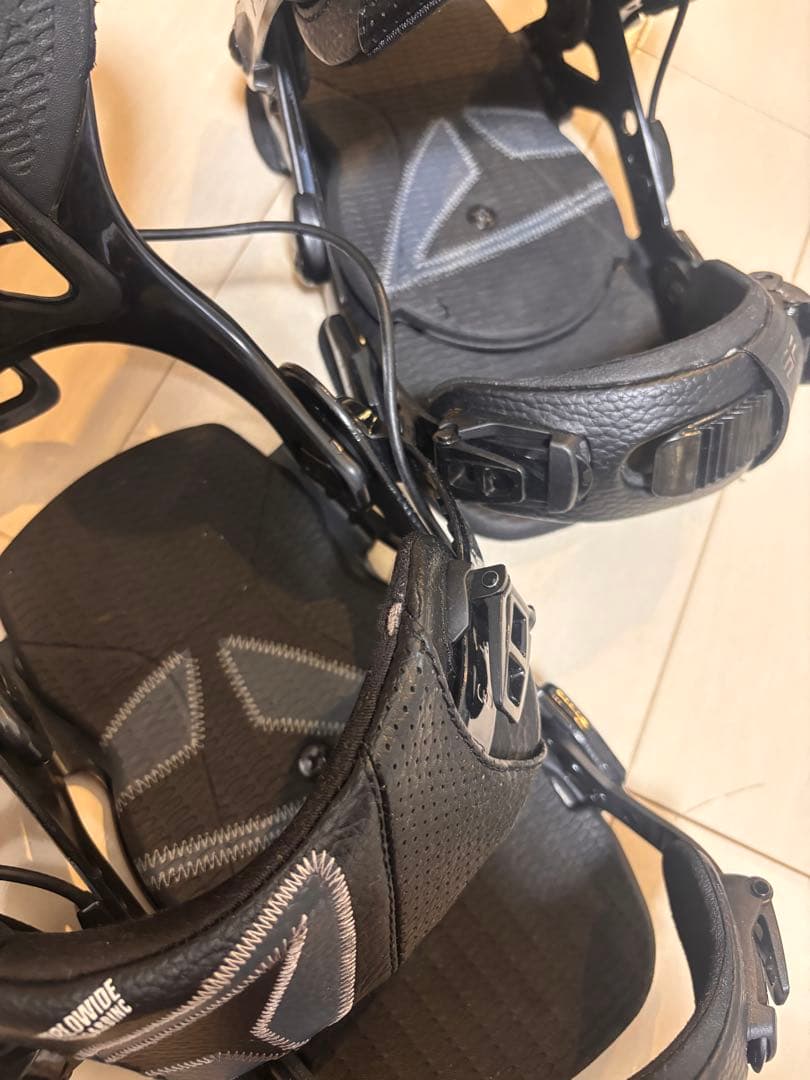 m*7様 バインディング ビンディング SP リアエントリー 黒 スノーボード