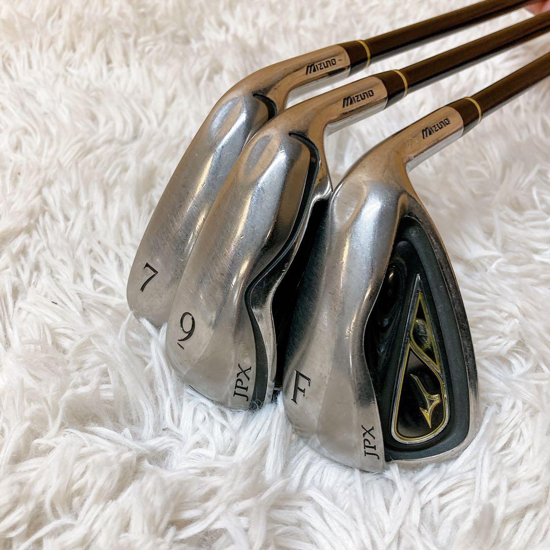 MIZUNO QUAD jpx ad アイアン　3本セット　7,9,F