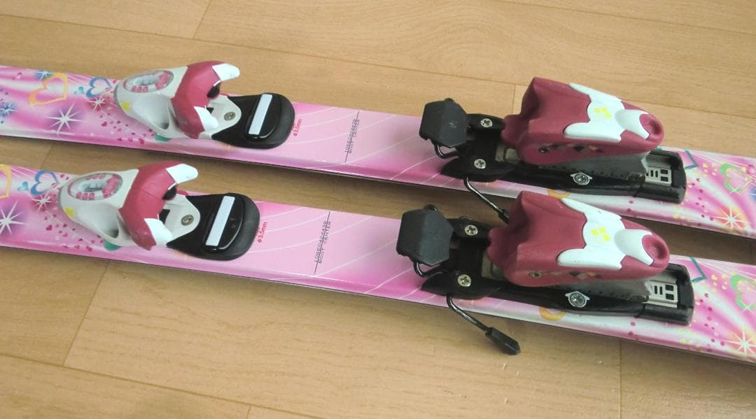 ■■送料無料■KAZAMA■子供用スキー4点セット■106/21■WAX済■■