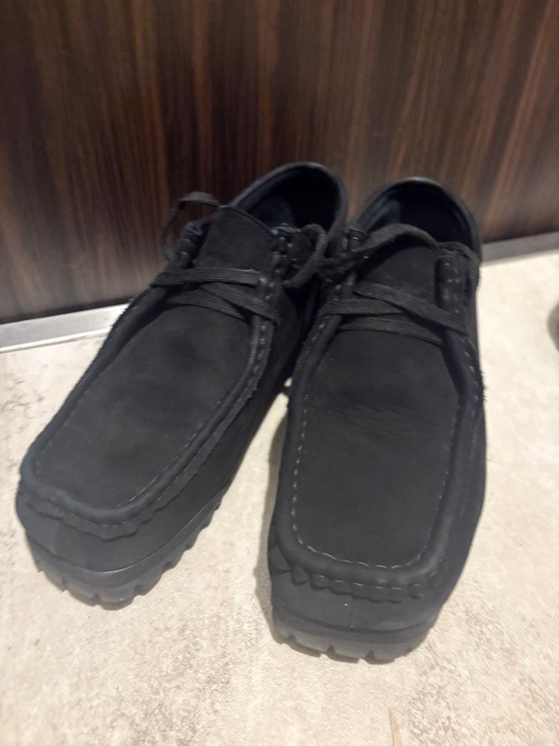 OPENING ACT -Vibramソールヌバックリアルレザーモカシンシューズ