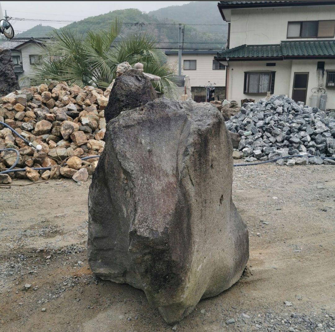 鳥海石1.7トン庭石石石材庭 坪庭ガーデニング置物オブジェ