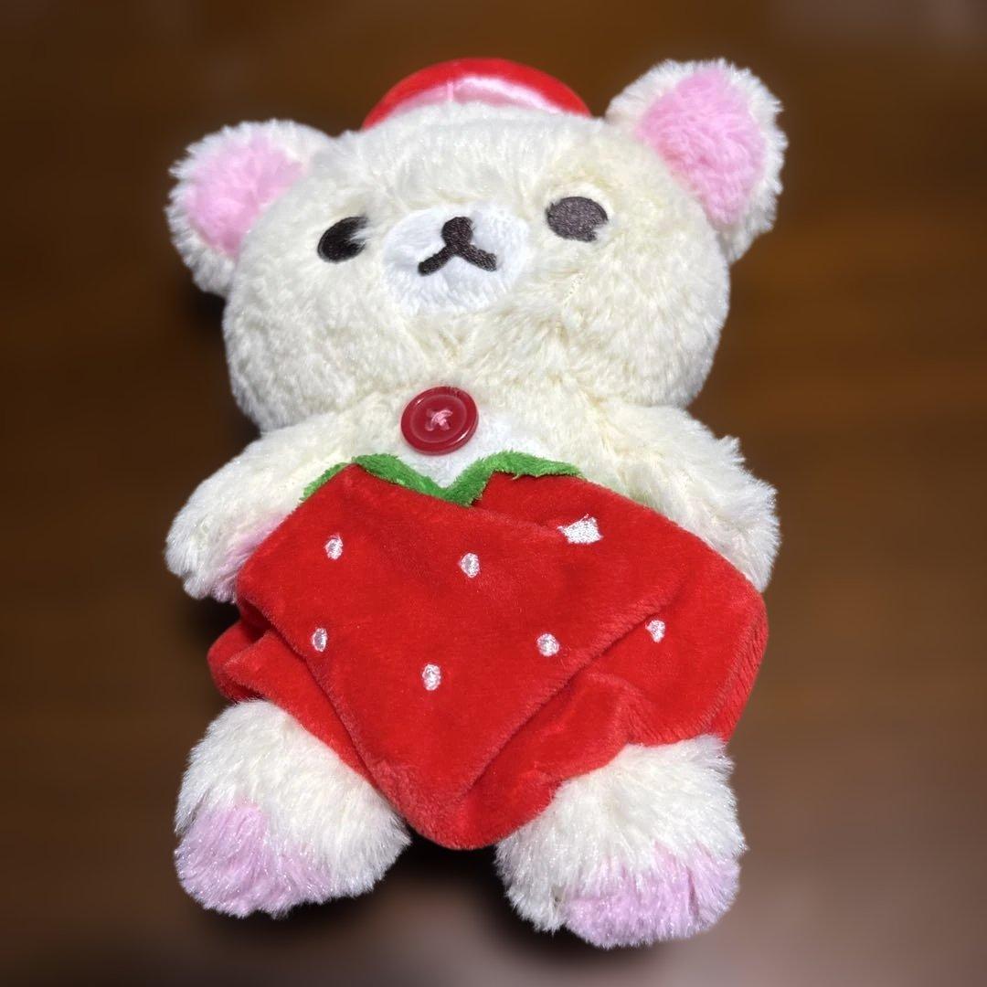 コリラックマ いちご ぬいぐるみ - メルカリ