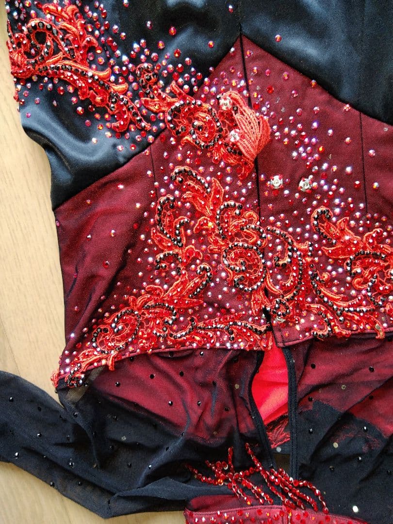 社交ダンス　チャコットドレス