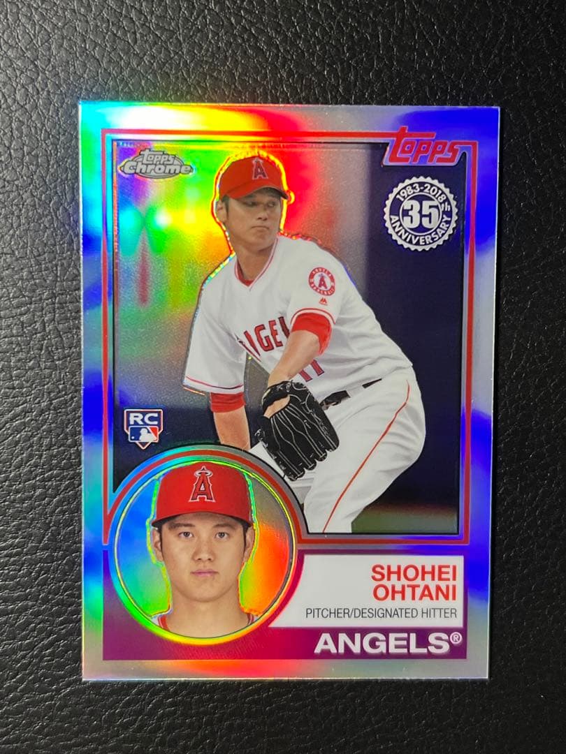 2018 Topps chrome ルーキーRC 大谷翔平 - メルカリ