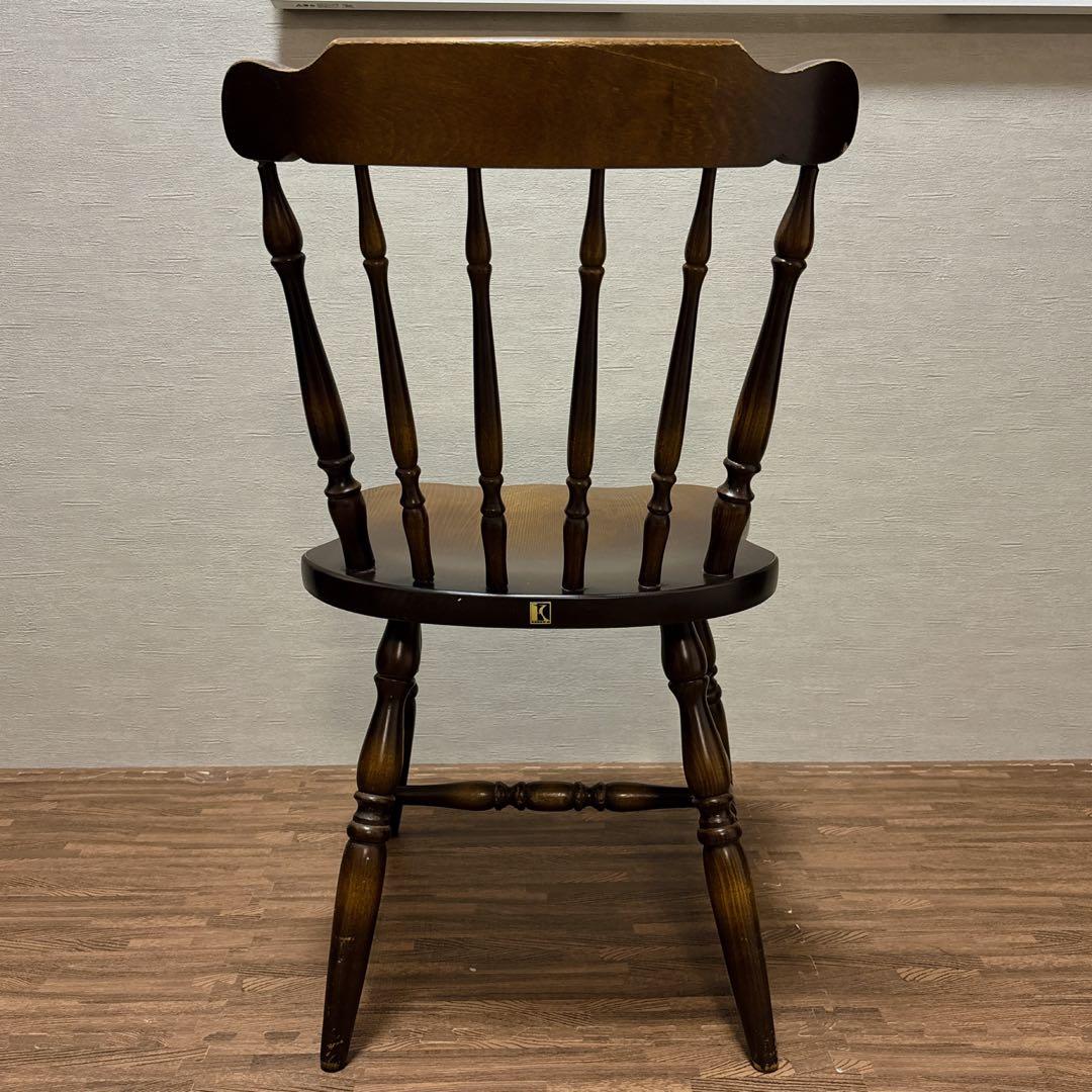 飛騨産業　キツツキマーク　ウィンザーチェア　2脚セット