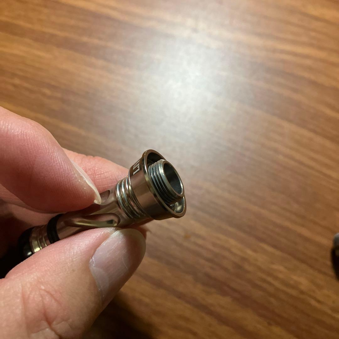 美品レア　シマノ用　LIVRE ユニオンハンドル　53mm スタンド　セット