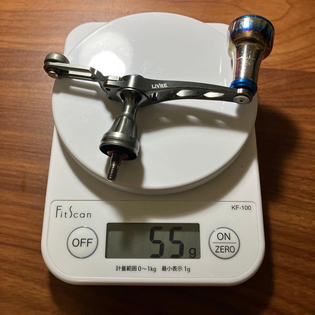 美品レア　シマノ用　LIVRE ユニオンハンドル　53mm スタンド　セット