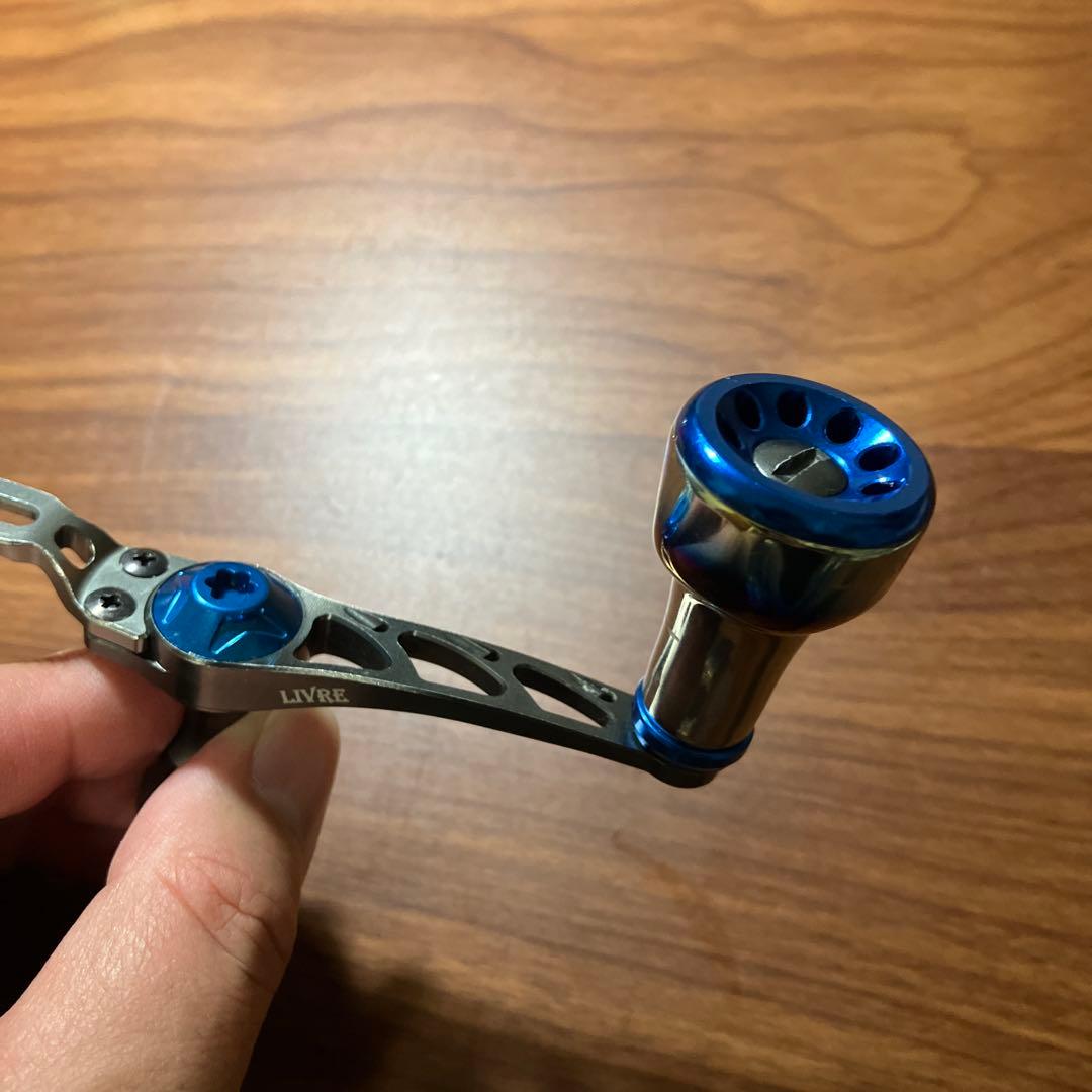 美品レア　シマノ用　LIVRE ユニオンハンドル　53mm スタンド　セット