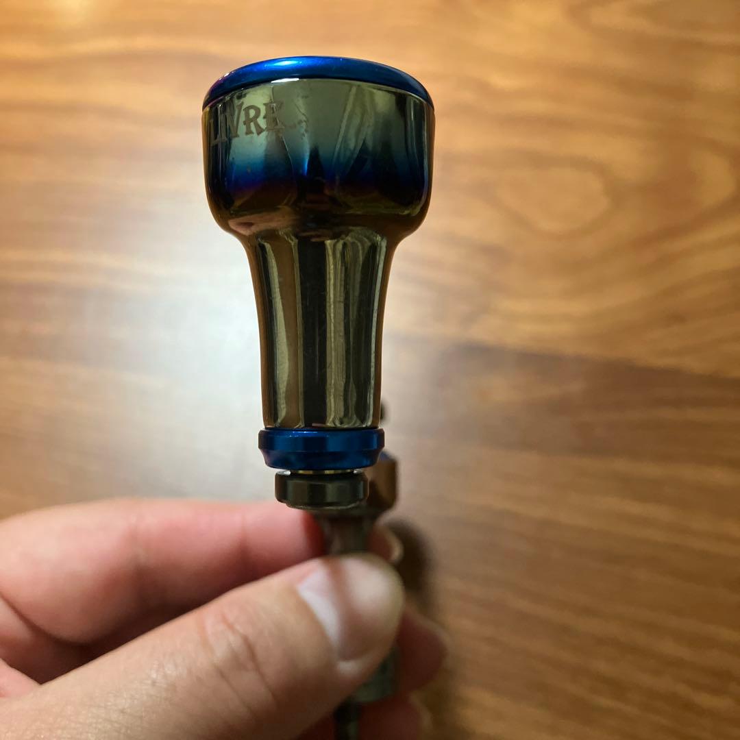 美品レア　シマノ用　LIVRE ユニオンハンドル　53mm スタンド　セット