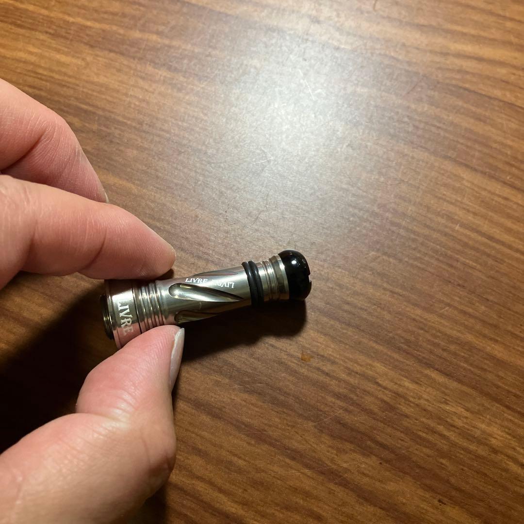 美品レア　シマノ用　LIVRE ユニオンハンドル　53mm スタンド　セット