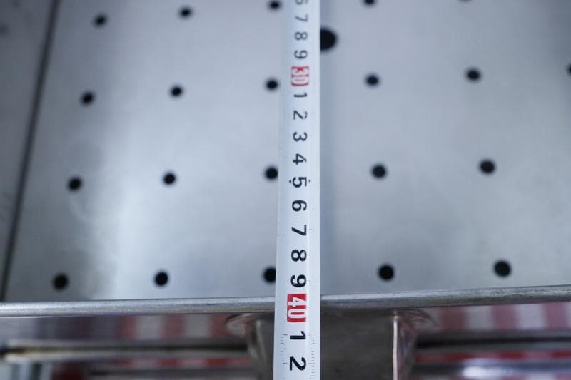 業務用 ステンレススチール 3段蒸し器 角蒸し器 40×40cm 底板取り外し可