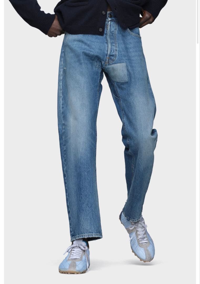 定価174900円 Maison Margiela 25aw パッチワークデニム