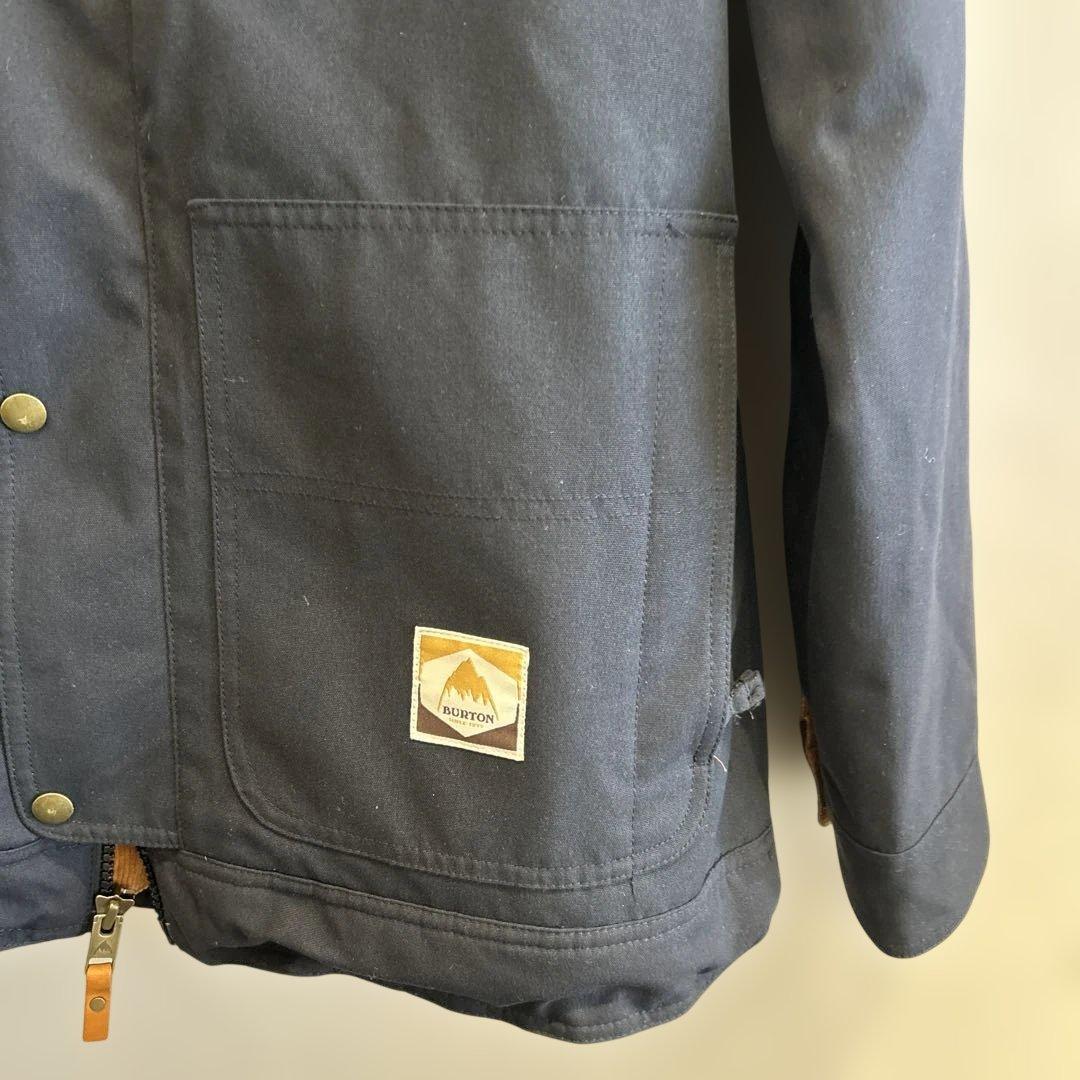 バートン　ダンモアジャケット　フード　パーカー　ブラック　フリース