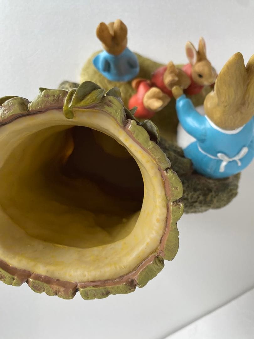 希少◆新品同様◆加藤工芸 ピーターラビット シューホンホルダー(大) 靴べら入れ