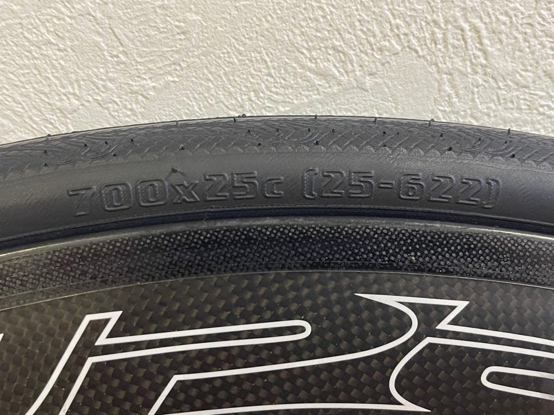 【美品・新品タイヤおまけ！】カーボンエアロホイール SUPER TEAM製