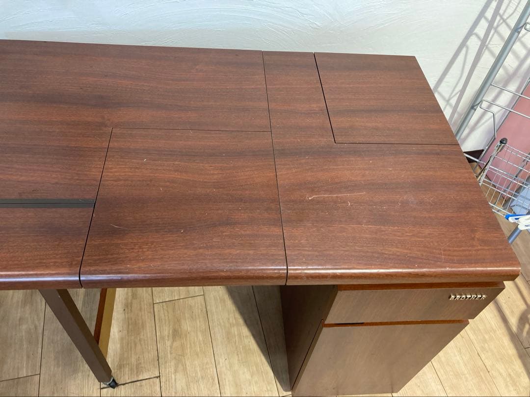 ブラザー工業　ミシン台　　昭和レトロ