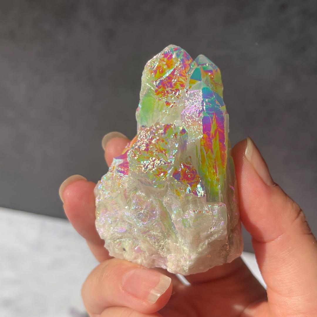 フローライト 天使 エンジェル オーロラクォーツ セット 商品詳細必読