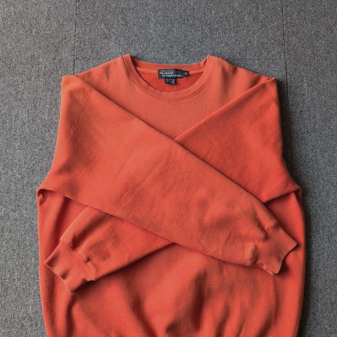 USA製 90s ラルフローレン スウェット 刺繍 polo ポニー オールド