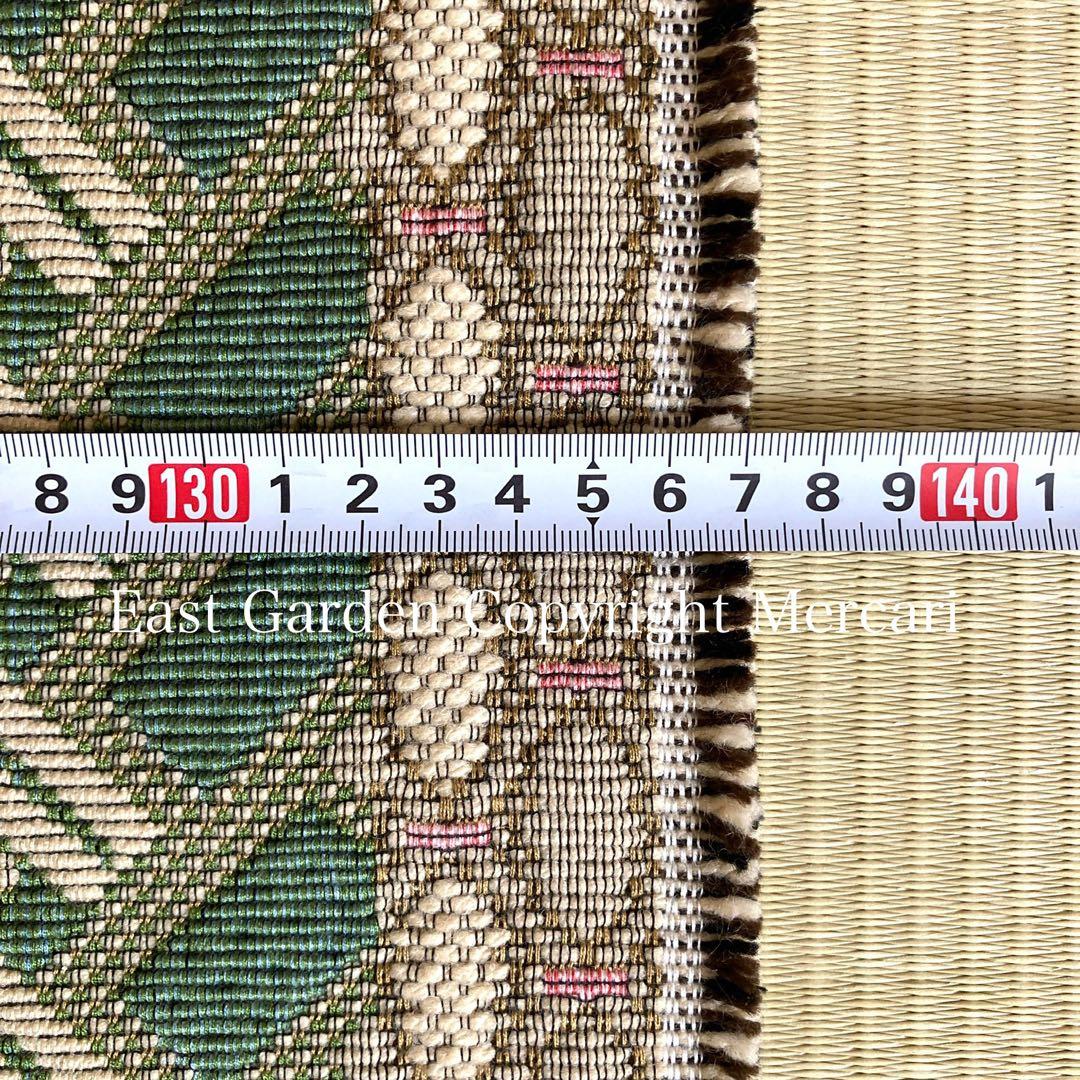 極美品】 MIHO イタリア製 花鳥柄 ラグマット 201.5×137cm - メルカリ