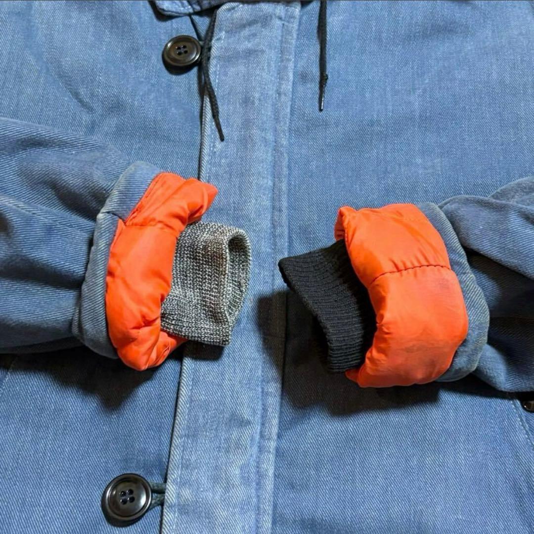 80s ヴィンテージ モンゴメリーワード フライトジャケット N-3B 中綿