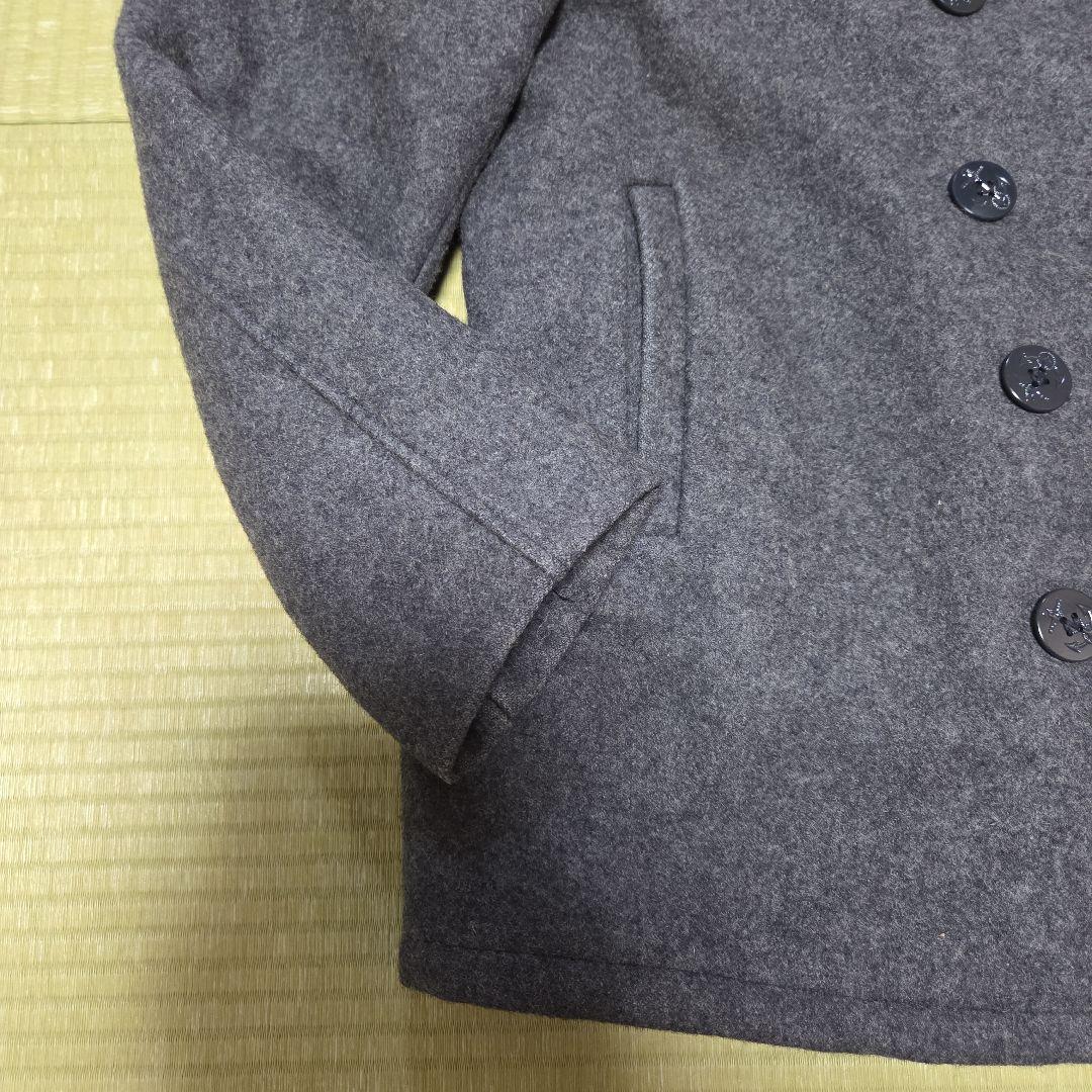 極美品 USA製 schott U.S.740N ピーコート 42 XL グレー