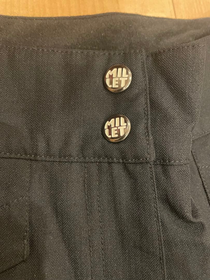 MILLET スノーボード・スキーウェア　上下セット 極美品　S ブラック