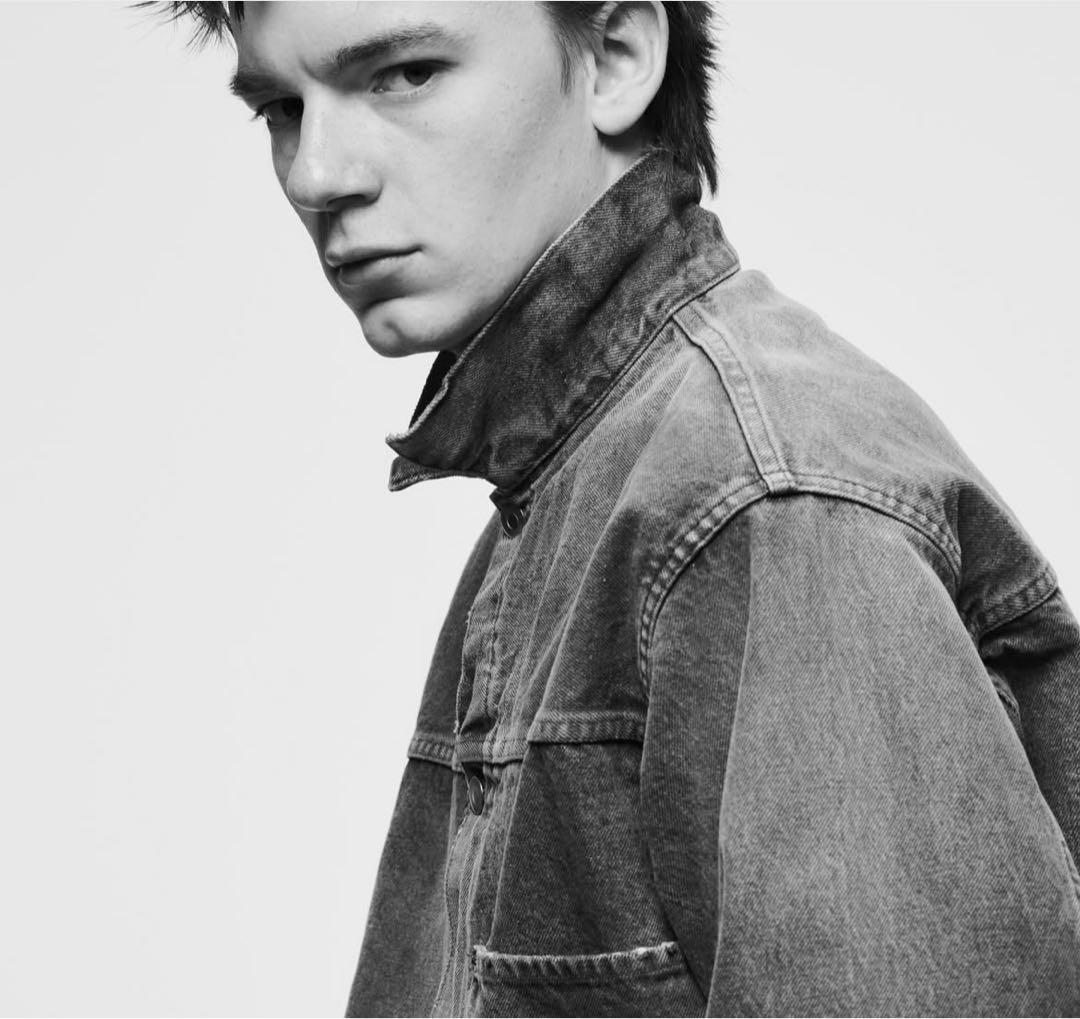 ジャケット・アウター 25aw a.presse VINTAGE GRAY DENIM JACKET
