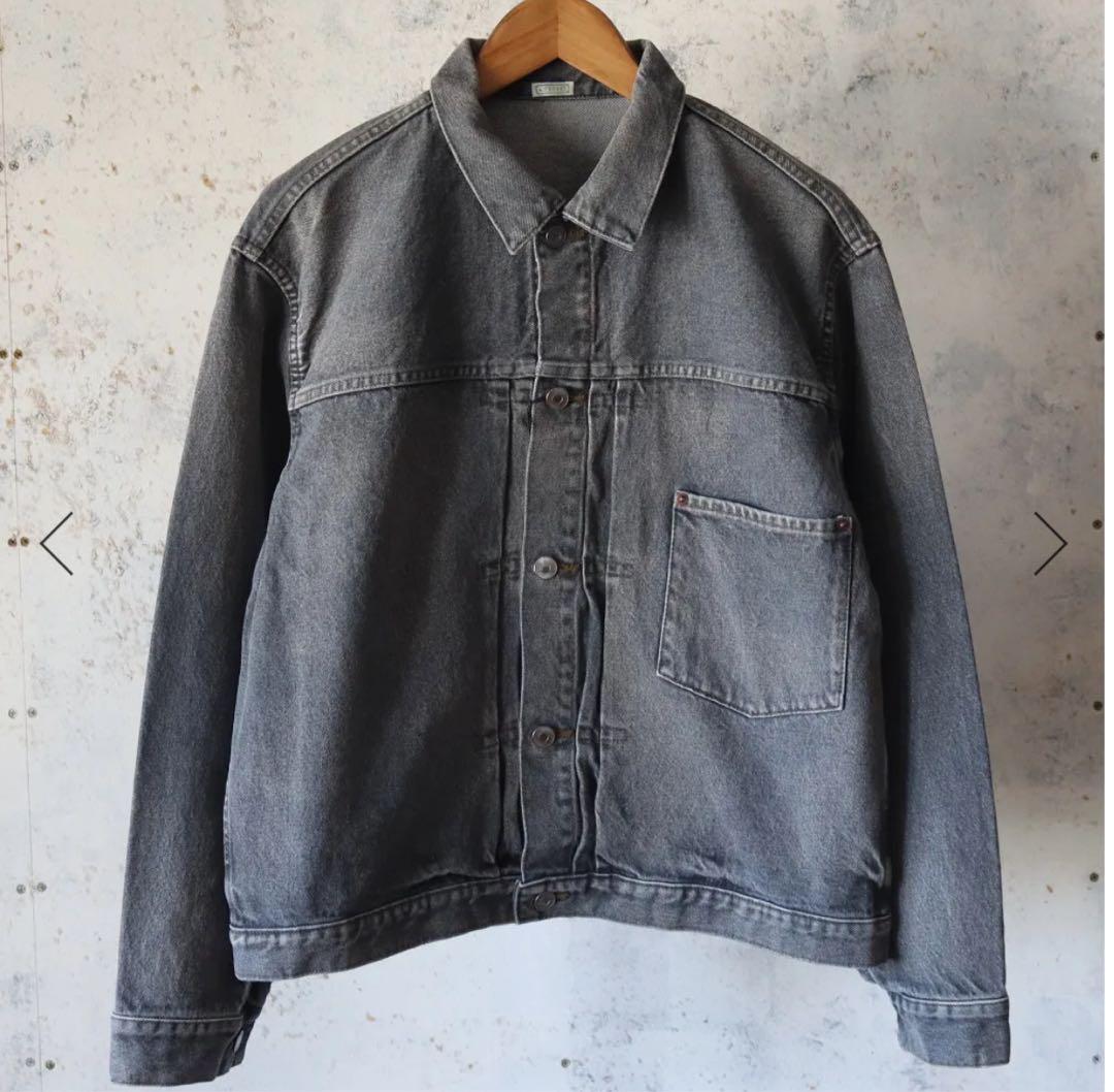 ジャケット・アウター 25aw a.presse VINTAGE GRAY DENIM JACKET