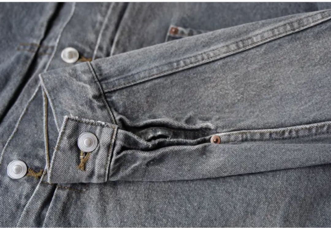 ジャケット・アウター 25aw a.presse VINTAGE GRAY DENIM JACKET