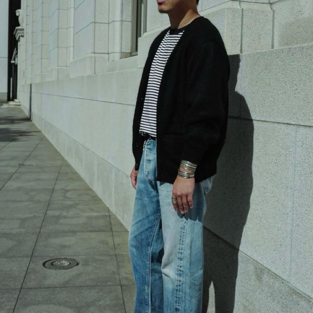 echeveria Kid mohair cardigan size 2 - メルカリ