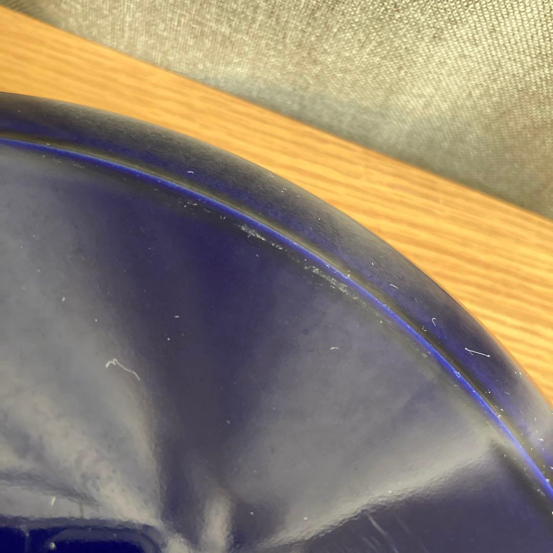 ストウブ ブレイザー ソテーパン Lilyリリー 26cm グランブルー　美品