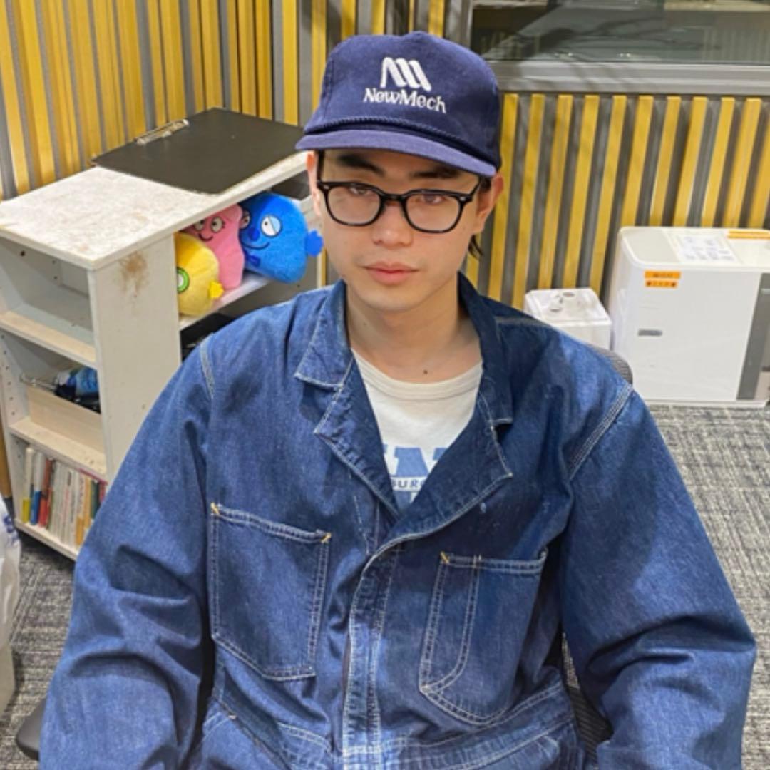 NewMech コーデュロイ ベースボールキャップ ネイビー 菅田将暉 着用