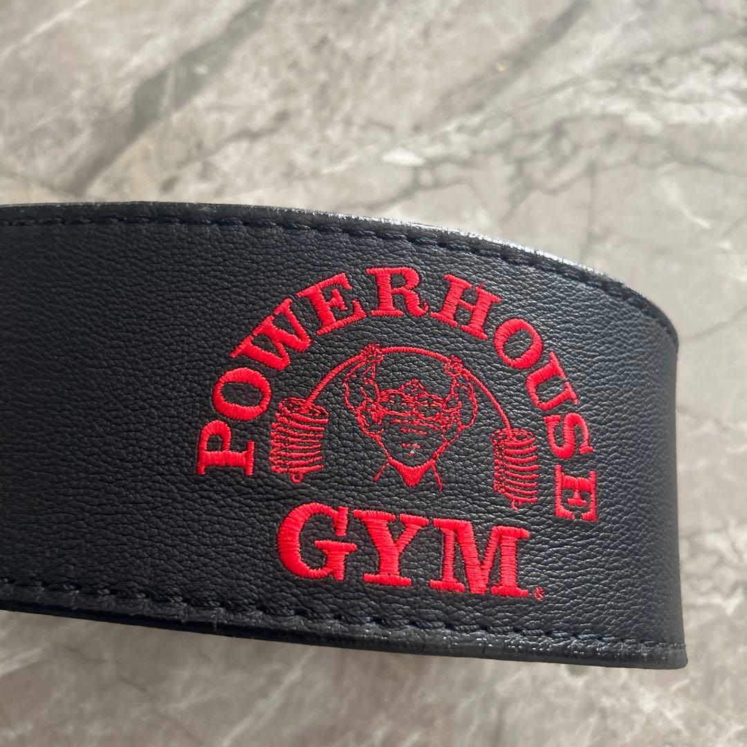 POWERHOUSE GYM レザー パワーベルト　サイズS