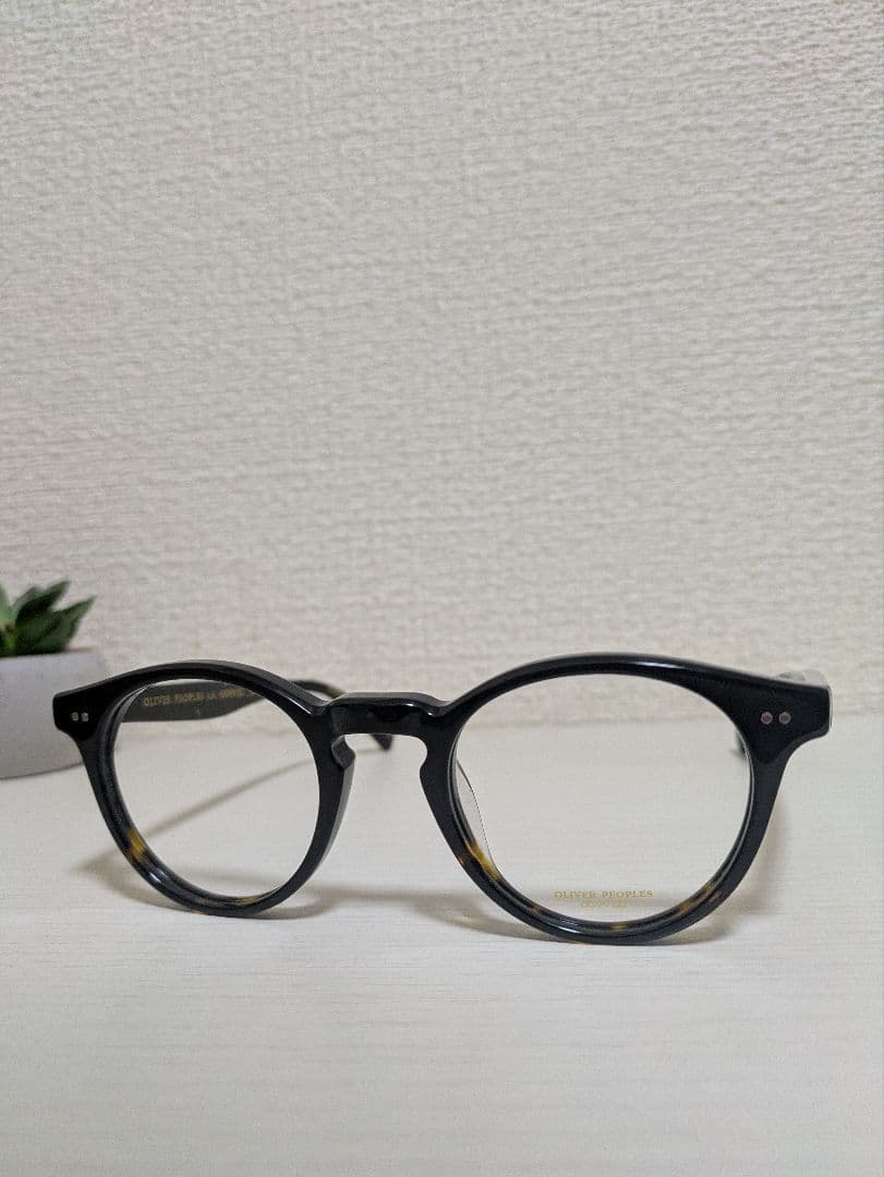 新品未使用品 オリバーピープルズ ROMARE メガネ 日本製 ブラック