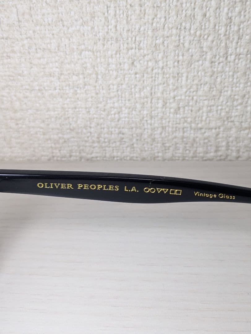 新品未使用品 オリバーピープルズ ROMARE メガネ 日本製 ブラック