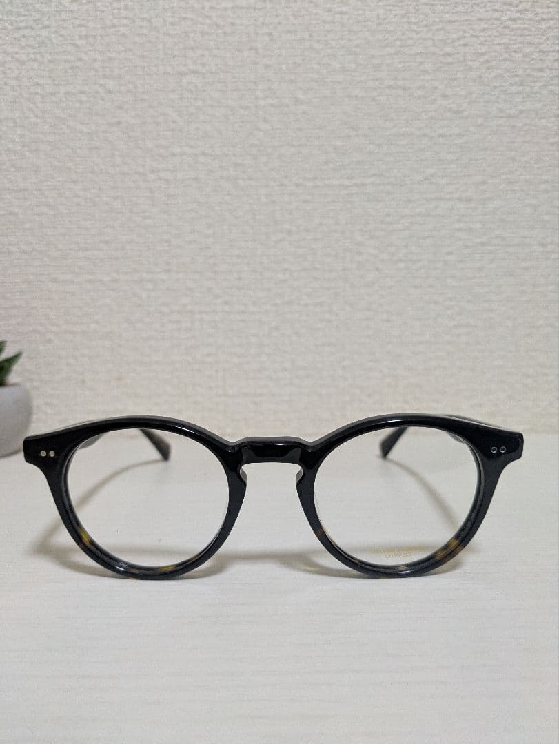 新品未使用品 オリバーピープルズ ROMARE メガネ 日本製 ブラック