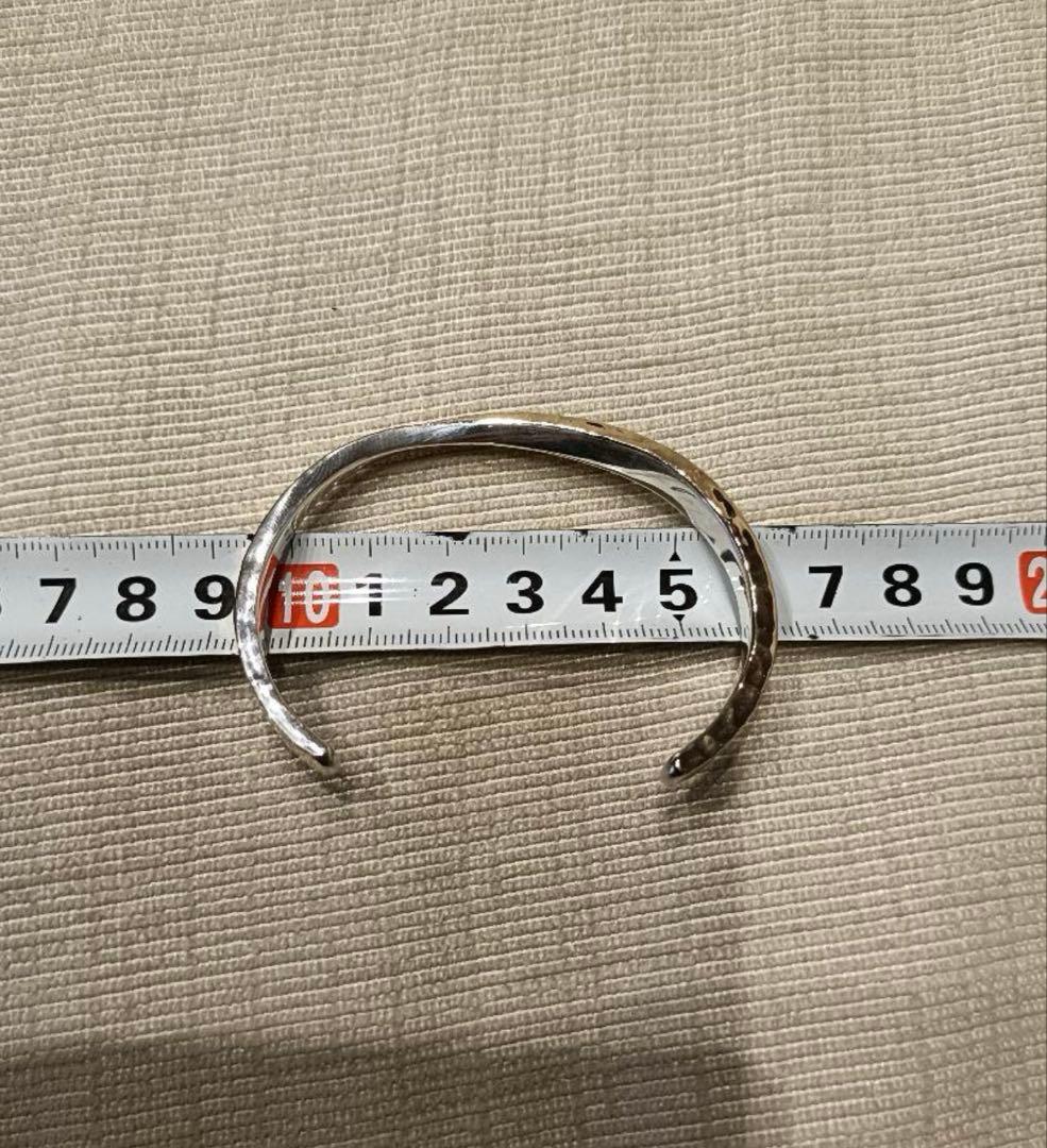 市松 K14 × silver925 スパイラルバングル - メルカリ