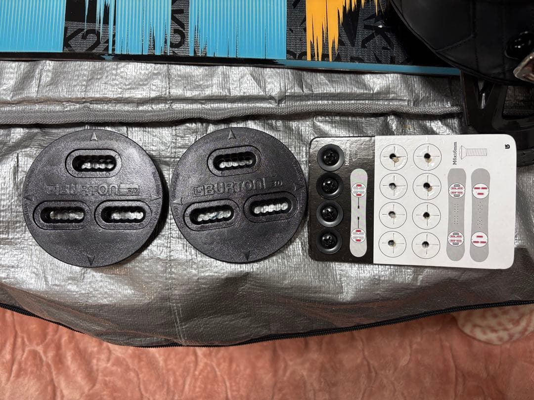 M*5様 【直接受け取り】スノーボード 板 ビンディング ブーツ K2 BURT