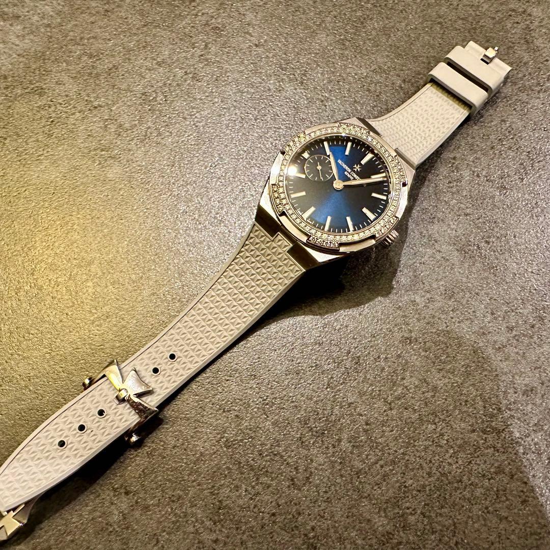 ヴァシュロンコンスタンタン オーヴァーシーズ ラバーベルト ライト