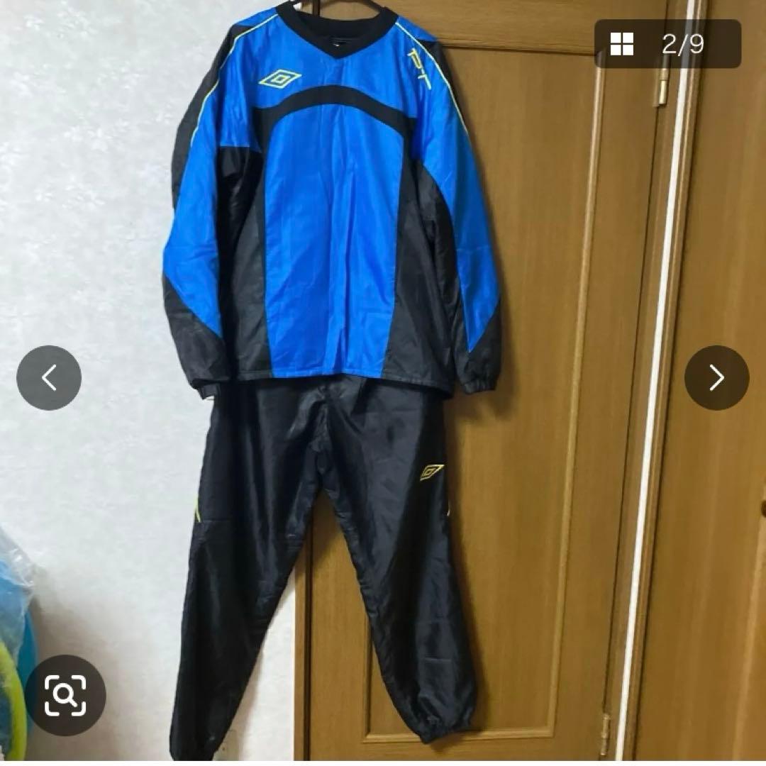 ピステ　サッカー　中綿あり　ブルー　ブラック