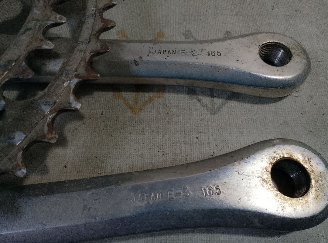 クランクセット　SUGINO PX 48/40/26T 165mm