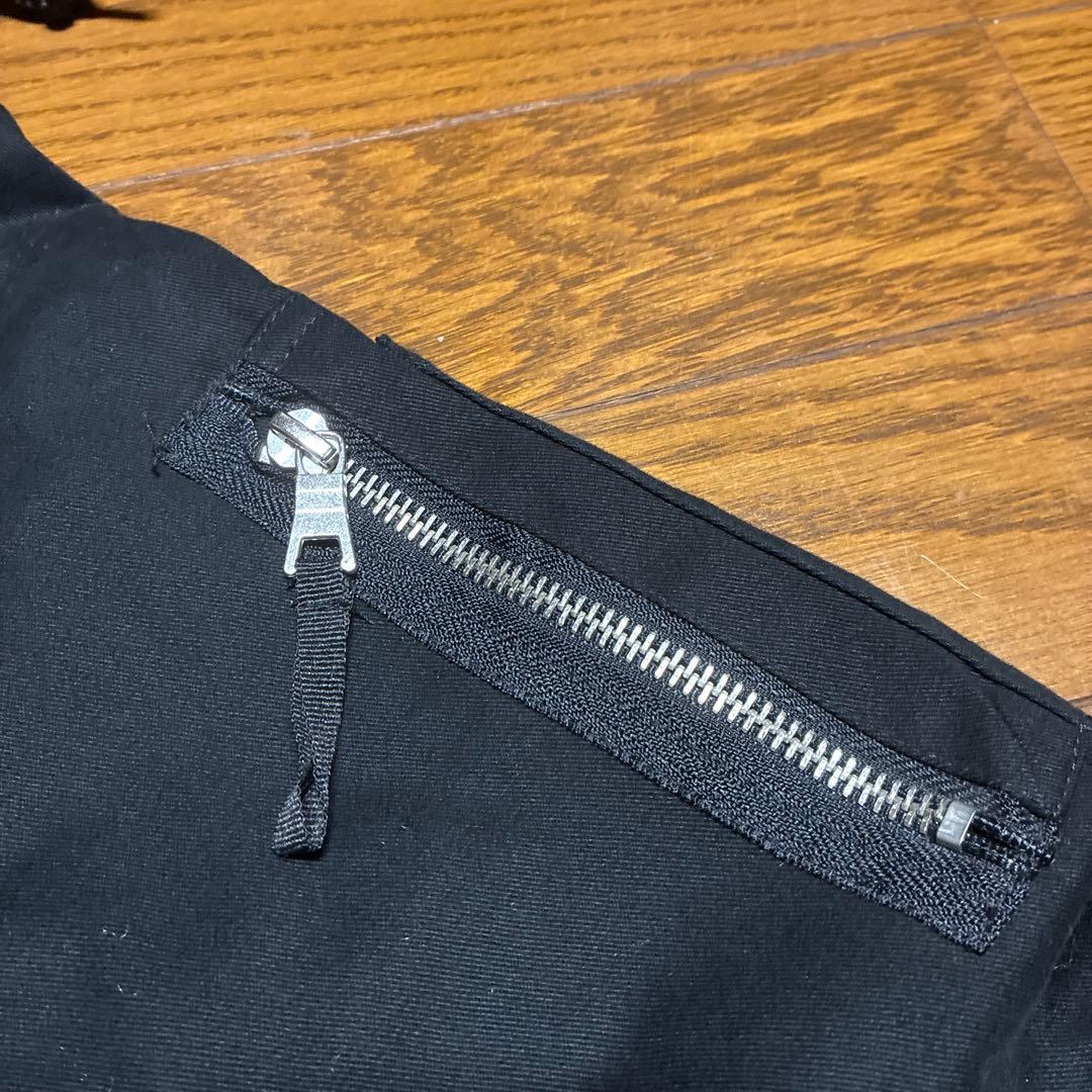 ダークコア グランジ モッズコート y2k 平成 お兄系 ファー ダブルジップ