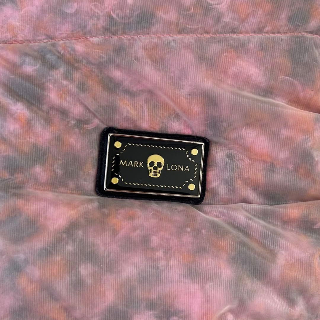 希少デザイン 美品 マークアンドロナ ダウンベスト リバーシブル