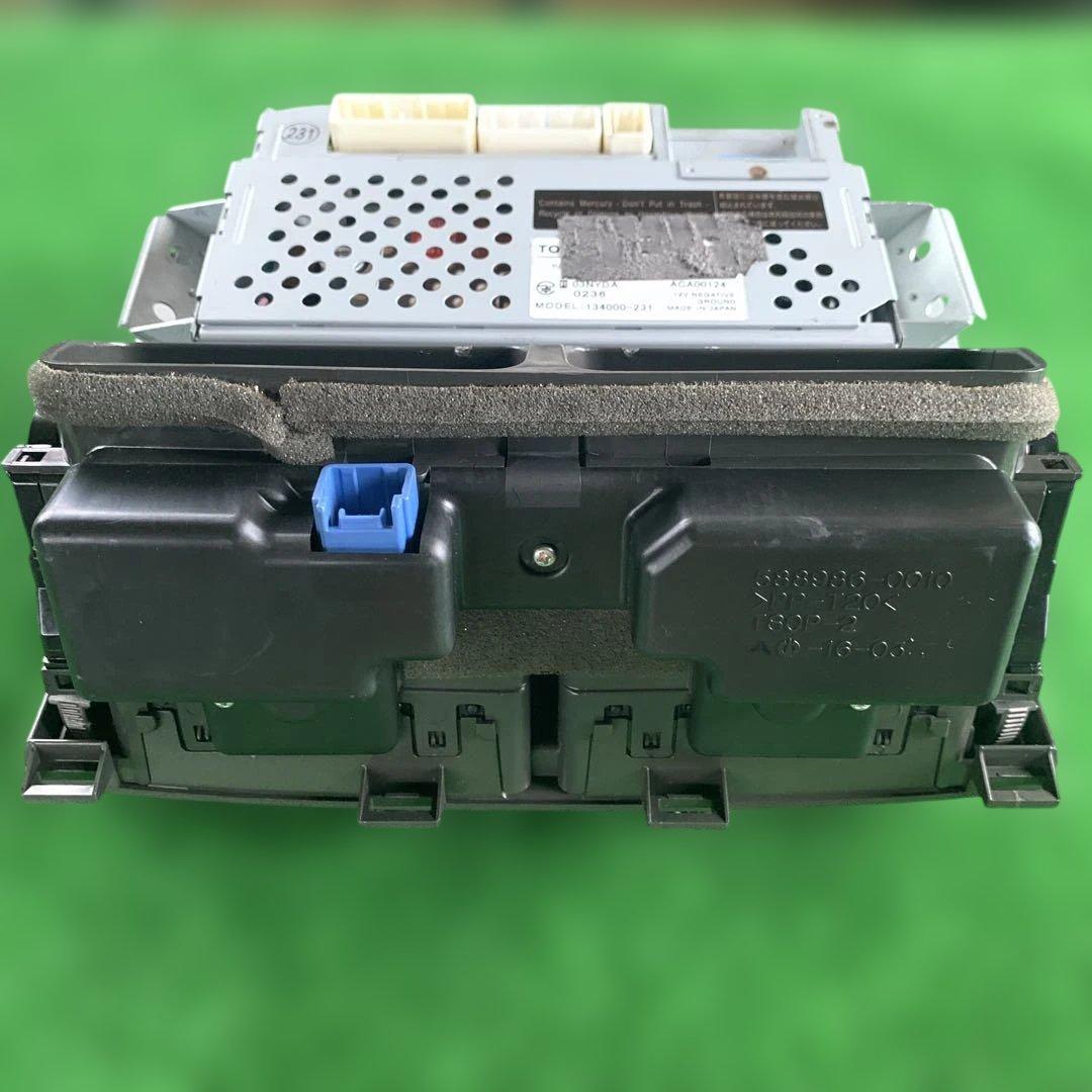 トヨタ セルシオ 30 31 後期 純正カーナビモニターパネルセット 中古品