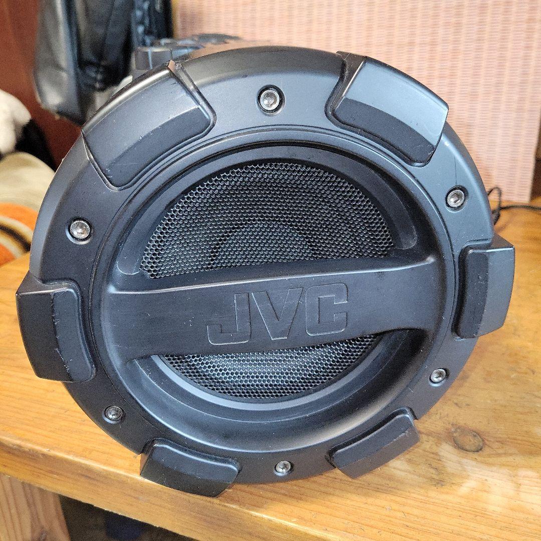 訳あり特価】JVC パワードウーハー CDシステム RV-NB70-B 路上