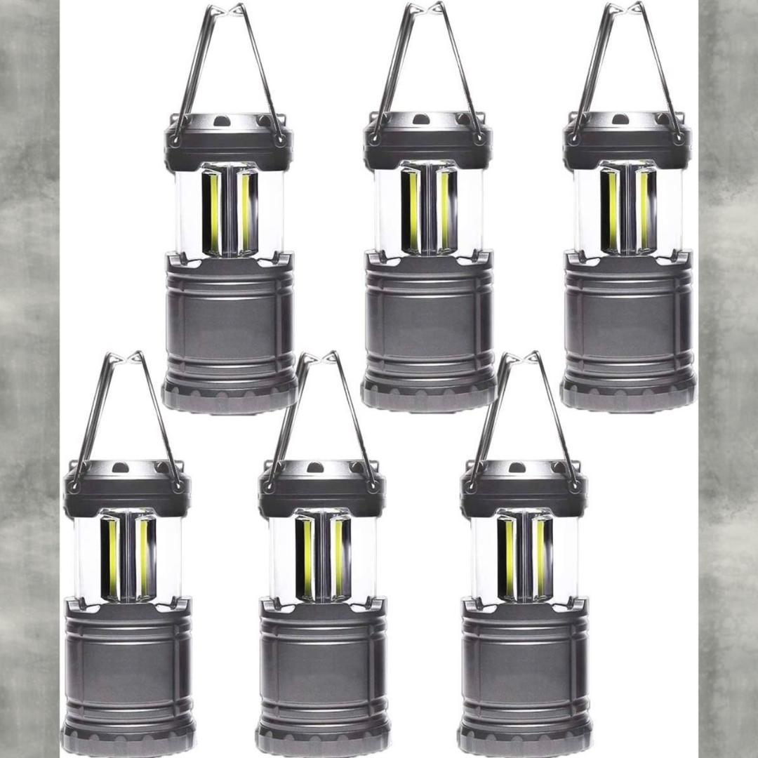 ❤圧倒的な高コスパ6台セット❣アウトドアから災害・停電時の備えに♪❤ランタン