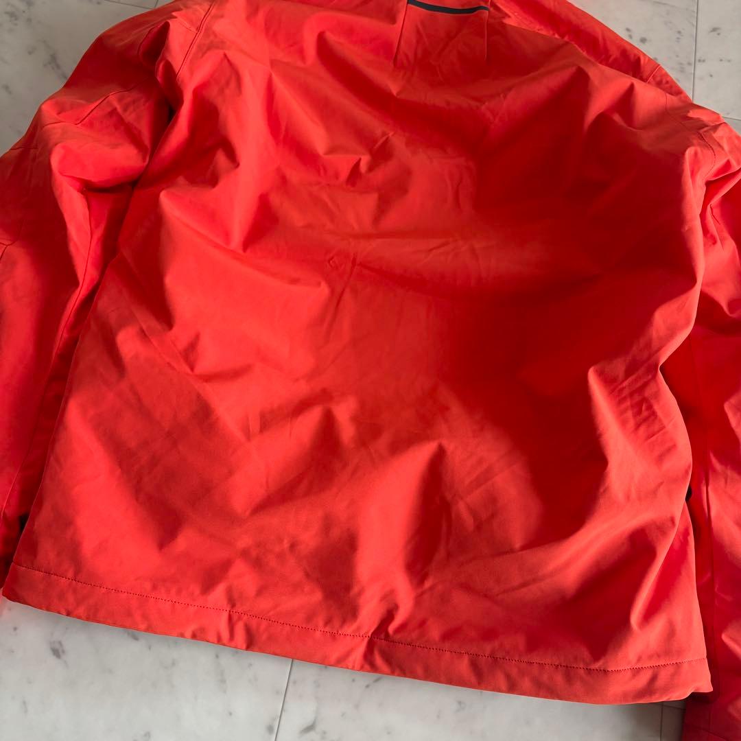 美品 salomon サロモン スキーウェア ジャケット 中綿 オレンジ L