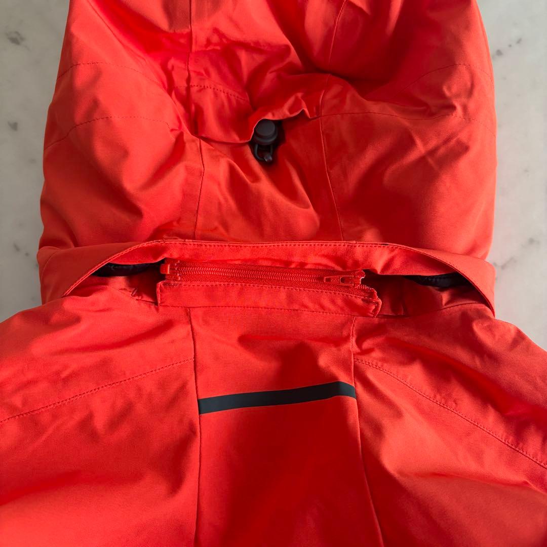 美品 salomon サロモン スキーウェア ジャケット 中綿 オレンジ L