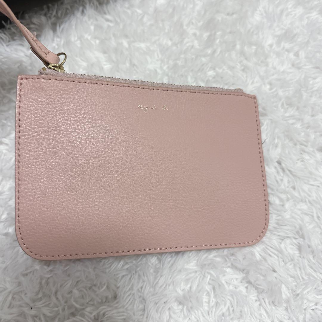 Agnes b. リュックサック ブラウン　ピンク